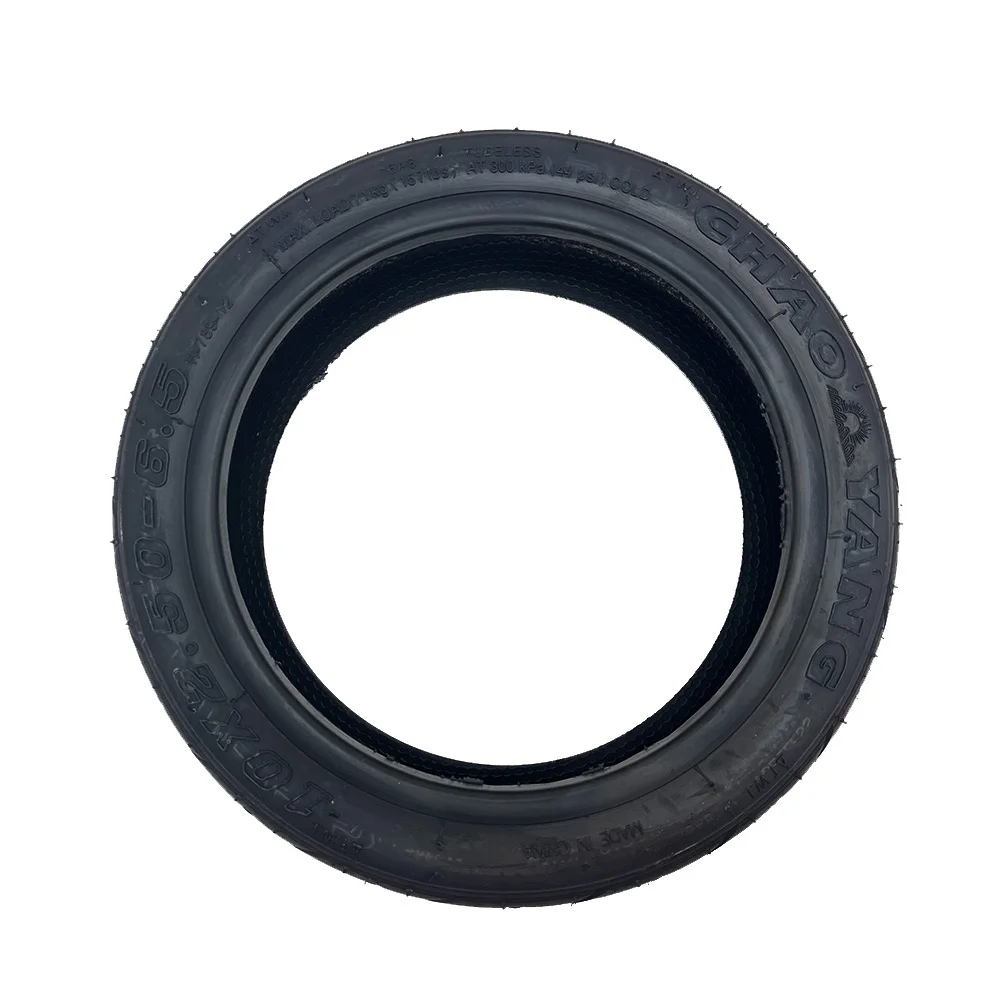 10x2.50-6.5 Tubeless Tire with Valve for 10 Inch Electric Scooter Front and Rear Wheels High-quality Vacuum Tyre