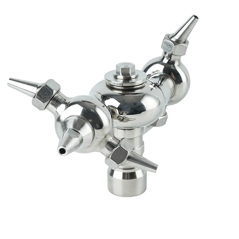 

Stainless Steel 360 Degree Rotary Cleaning Spray Ball Canister New Homebrew Beer Tank Washing Nozzle