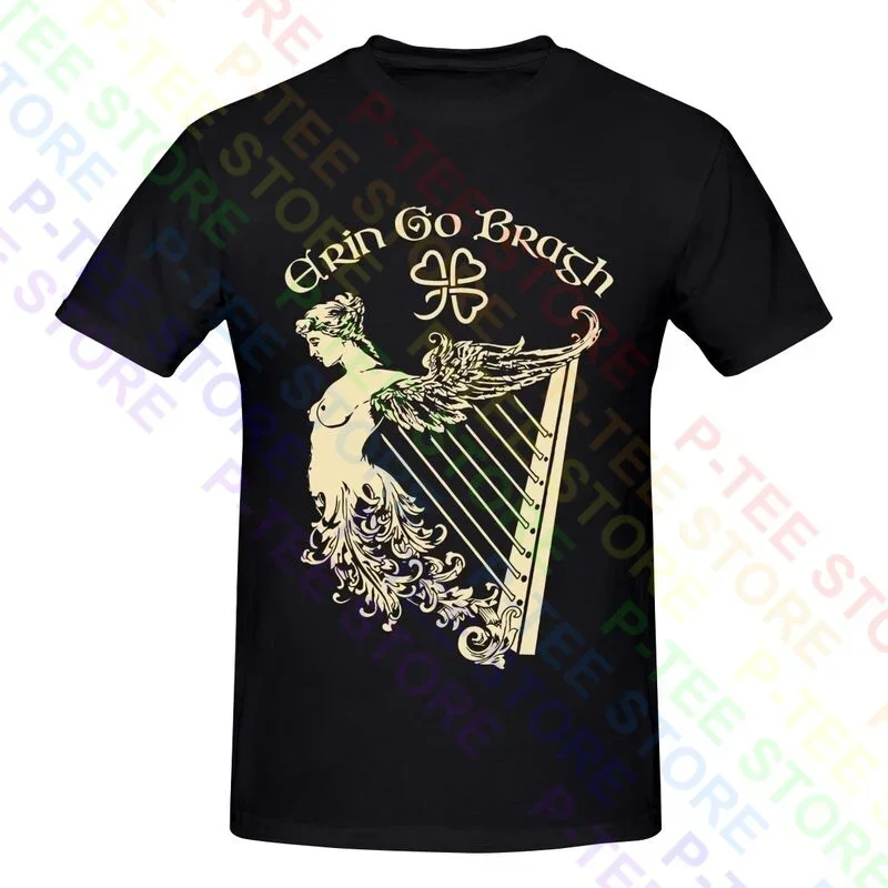 Erin Go Bragh Eire Irish Harp Ireland St. Patricks Day Shirt T-shirt Tee New Hot Deals