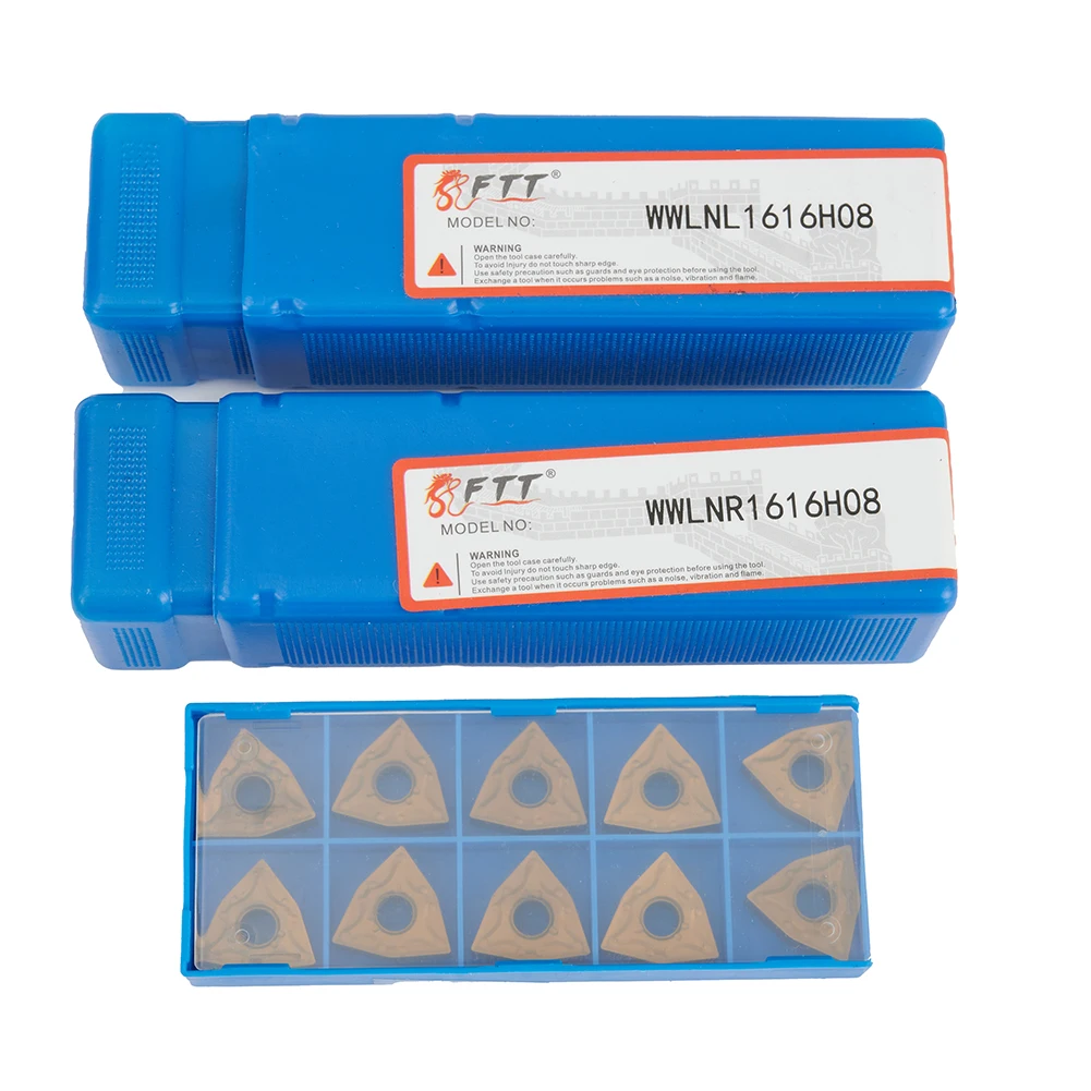WWLNL1616H08 Lathe Turning Tools CNC Metal WWLNR1616H08 With Carbide Inserts 100mm 16pcs/Set Alloy Steel High-Quality