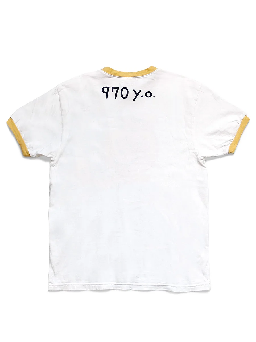 قميص كابيتال 25ss بأكمام قصيرة على الطراز الياباني، قطن عادي برقبة مستديرة مع طباعة، مريح وقابل للتنفس، قميص صيفي للرجال #3