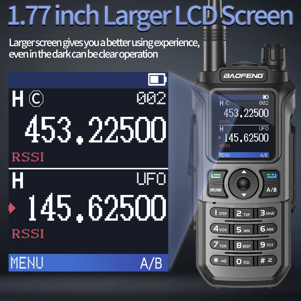 Baofeng UV-21 PRO V2 워키 토키 무선 복사 주파수 16 KM 장거리 TYPE-C 양방향 라디오 햄 CB 라디오 UV-5R UV-17