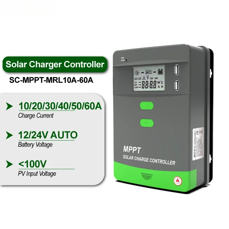 SUYEEGO 12V 20A 30A High Quality Auto Mppt Lithium 24v lifepo4 40A 50A MPPT Solar Charge Controller