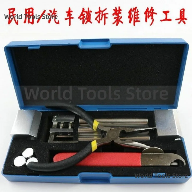 Disassembly and Assembly of Lock Cylinder Locksmith Tools Civil Car Lock Cylinder Repair Replacement Marbles Hardware Tools