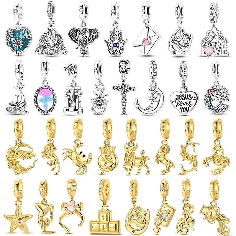 Hapilife 925 Sterling Silver Charm Tree Of Life Infinity Eternal Symbol Beads Fit Bracelet Bangle Pendant DIY Jewelry Women Gift