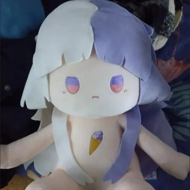 40 سنتيمتر أنيمي سمات سيجما Kawaii تأثيري الجلوس تستقيم لينة القطن دمية الجسم الكرتون DIY بها بنفسك فستان الملابس دمى أشكال المشجعين هدية #3