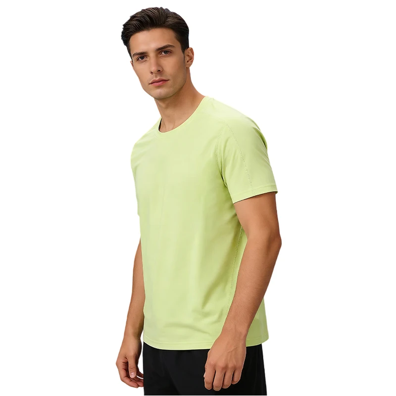 Outdoor Basketball Training Sweat Absorbing Quick Drying Short Sleeved T-shirt Fashionable Comfortable Couple Ice Silk T-shirt