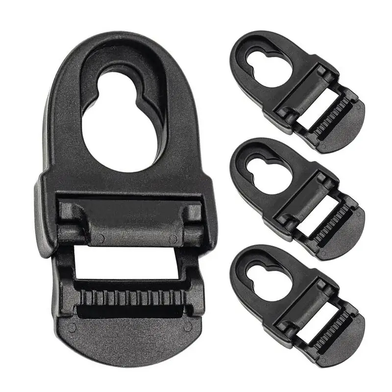 

Kayak Seat Strap Buckle 4pcs Kayak Seat Webbing Buckle Adjustable Nylon Backpack Buckle Replacement For Various Brands Of Kayaks