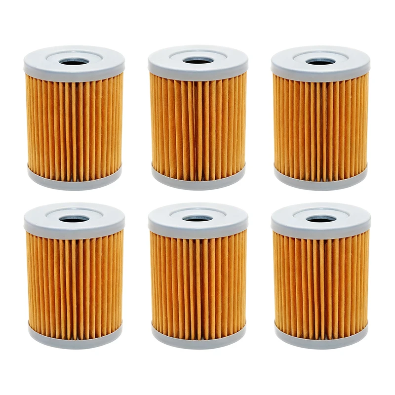 4/6 pcs Motorcycle Oil Filter For Suzuki SP200 SP125 AN400 AN250 Burgman 400 250 RV125 Van Van RV200 DR200S DR200SE DRZ125 DR125