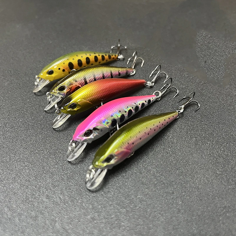 3.5g 50mm Small Sinking Minnow Lure Topmouth Culter Bass Freshwater Artificial Bait Pesca Wobbler Jerkbaits Fishing Equipment