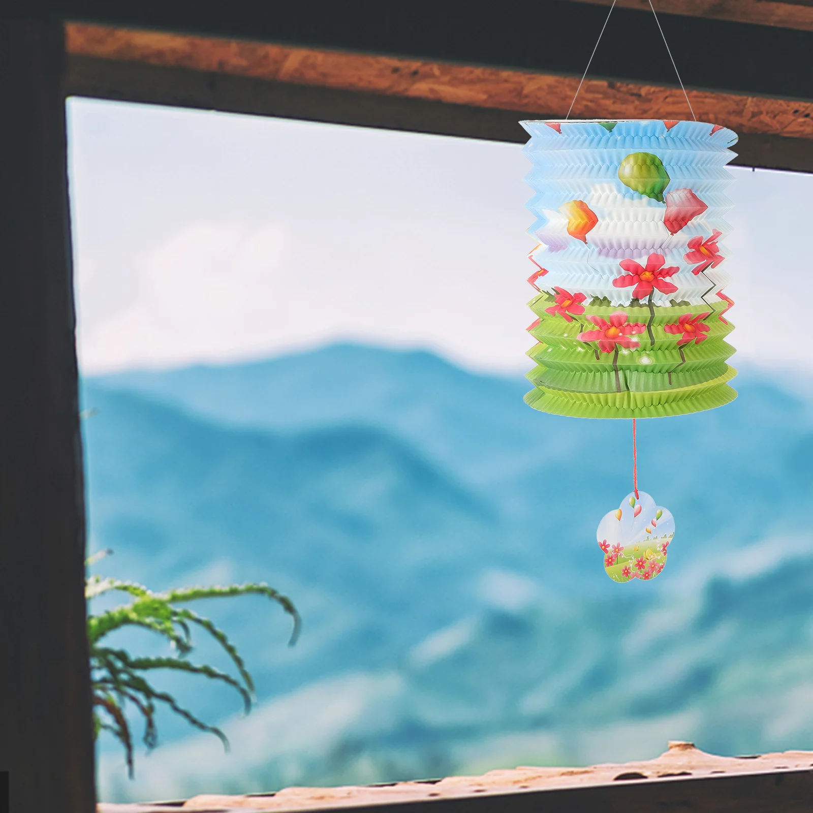 

Lantern Festival Decor Chinese Cartoon Hanging Decorative Child Colorful