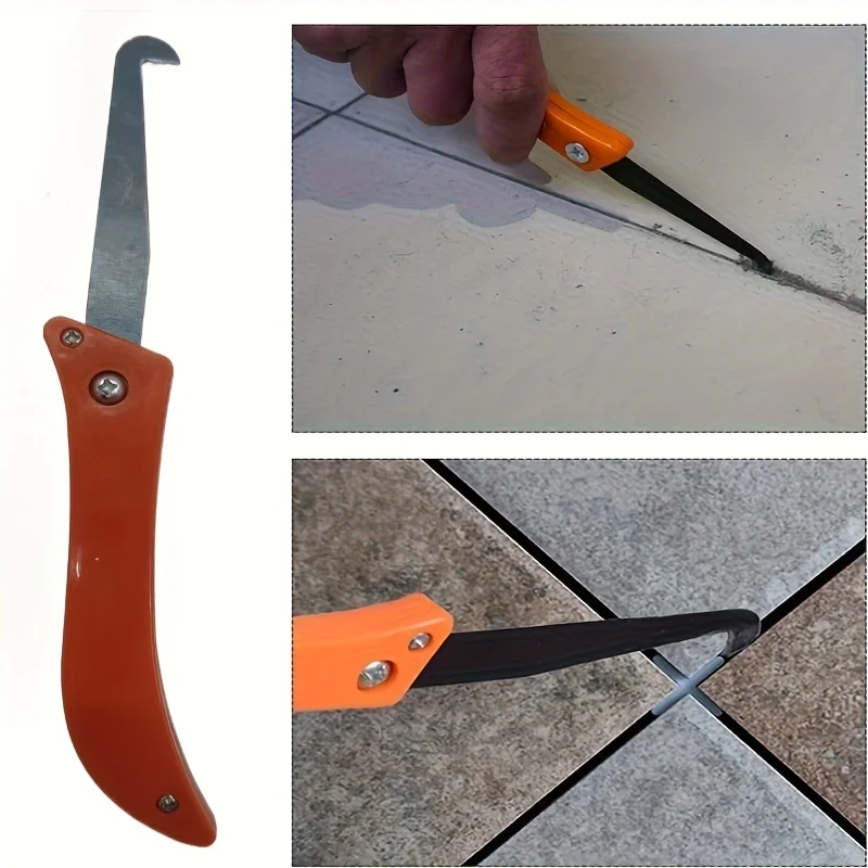 Narzędzie do usuwania chwastów z metalu ciężkiego - trwałe, lekkie i składane urządzenie do czyszczenia chwastów w ogrodzie, akcesoria do usuwania chwastów na zewnątrz