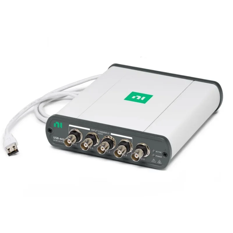 NI USB-4432 780421-01 Data acquisition module for sound and vibration equipment 102.4 kS/s , 100 dB , 0.8 Hz AC/DC coupling