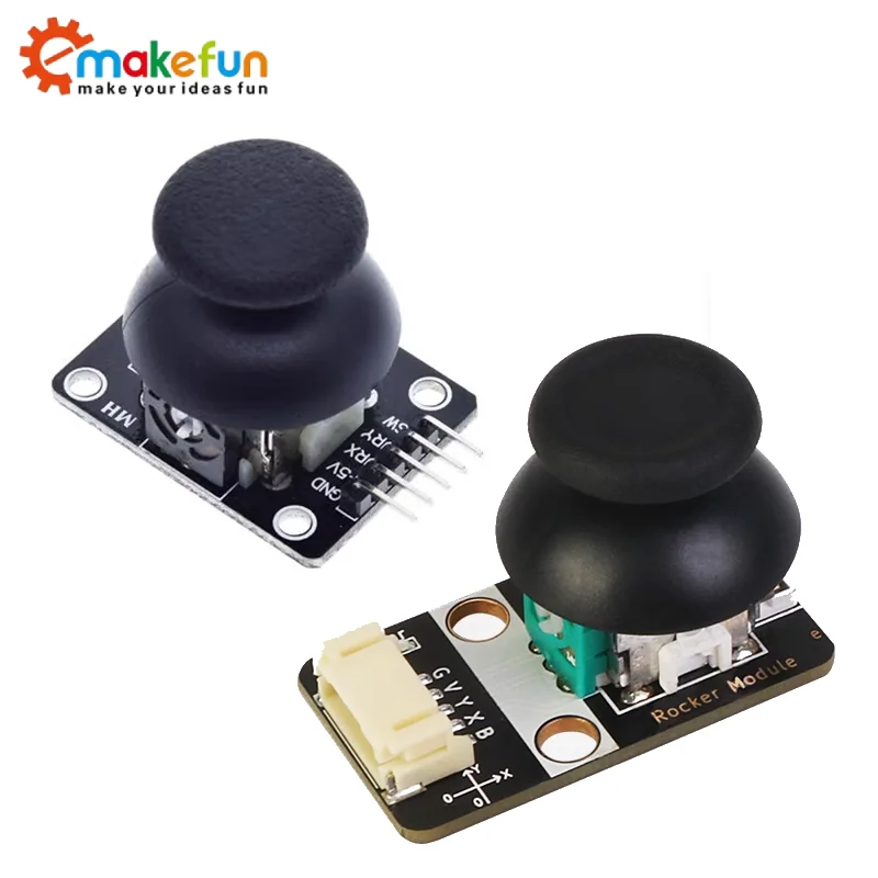 Three axis button joystick module sensor PS2 game joystick control lever electronic building block module ph2.0 interface