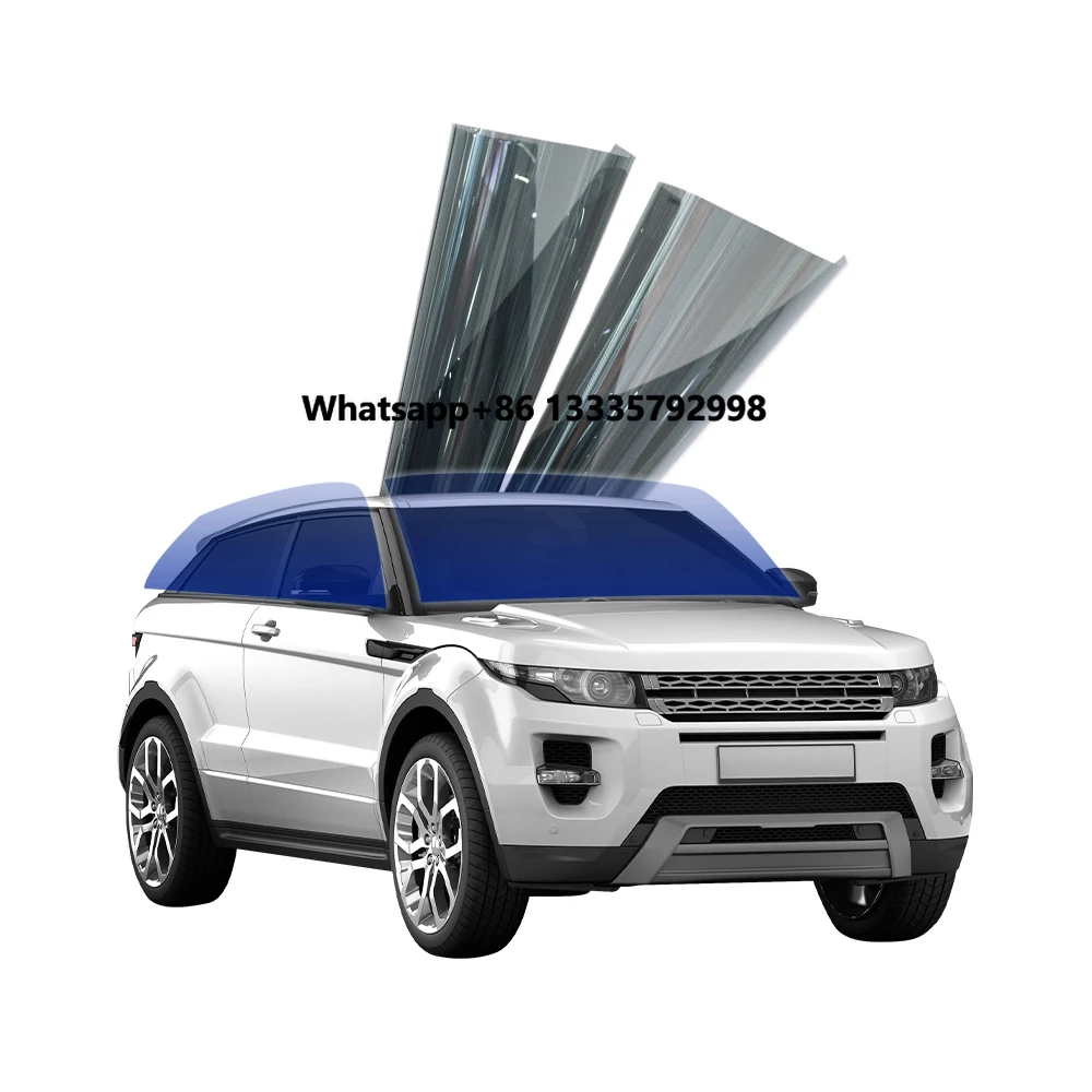 

RIEOS 1.52m*30m/roll PET Material Car Window Protection Sun Protection Tint Film 35% VLT 99% UVR for Car Window Glass Tint