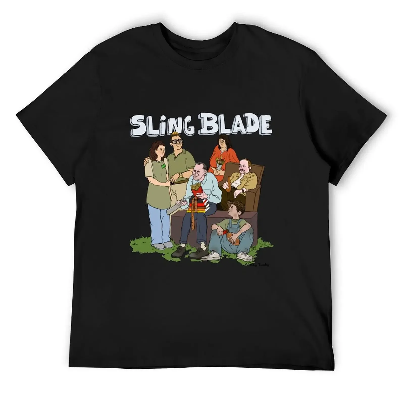 Sling Blade Movie T-Shirt aesthetic clothes quick-drying cute tops anime clothes t shirts for men pack