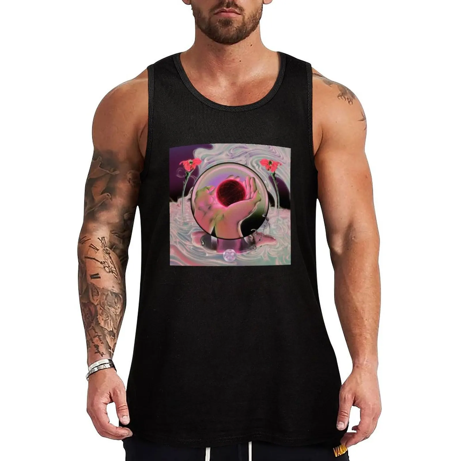 

Magdalena Bay - Mercurial World T-Shirt Tank Top Vest male Sleeveless T-shirt gym clothes men Men's summer clothes 2025