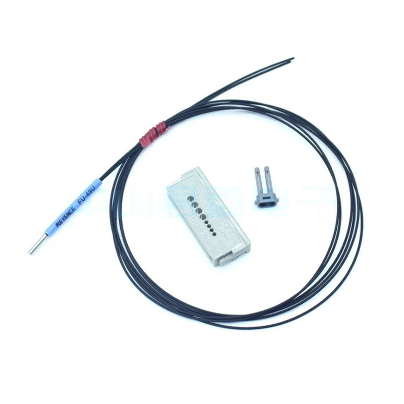 

FU-49U fiber optic sensor fiber optic device length 1m free cutting minimum bending radiusR2mmruggedstainlesssteelhousingFU-49X