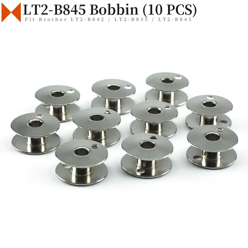 10PCS 112781-101 Bobina in metallo adatta per macchine da cucire Brother LT2-B835,LT2-B842,LT2-B845, JACK JK-58420C, JK-58450 a doppio ago