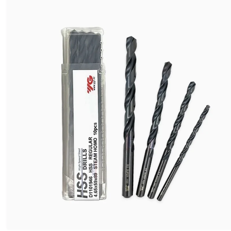 Punte elicoidali YG D1101 Punte a codolo cilindrico in acciaio ad alta velocità 1mm 2 3 4 5 6 7 8 9 10 11 12 13 14 mm