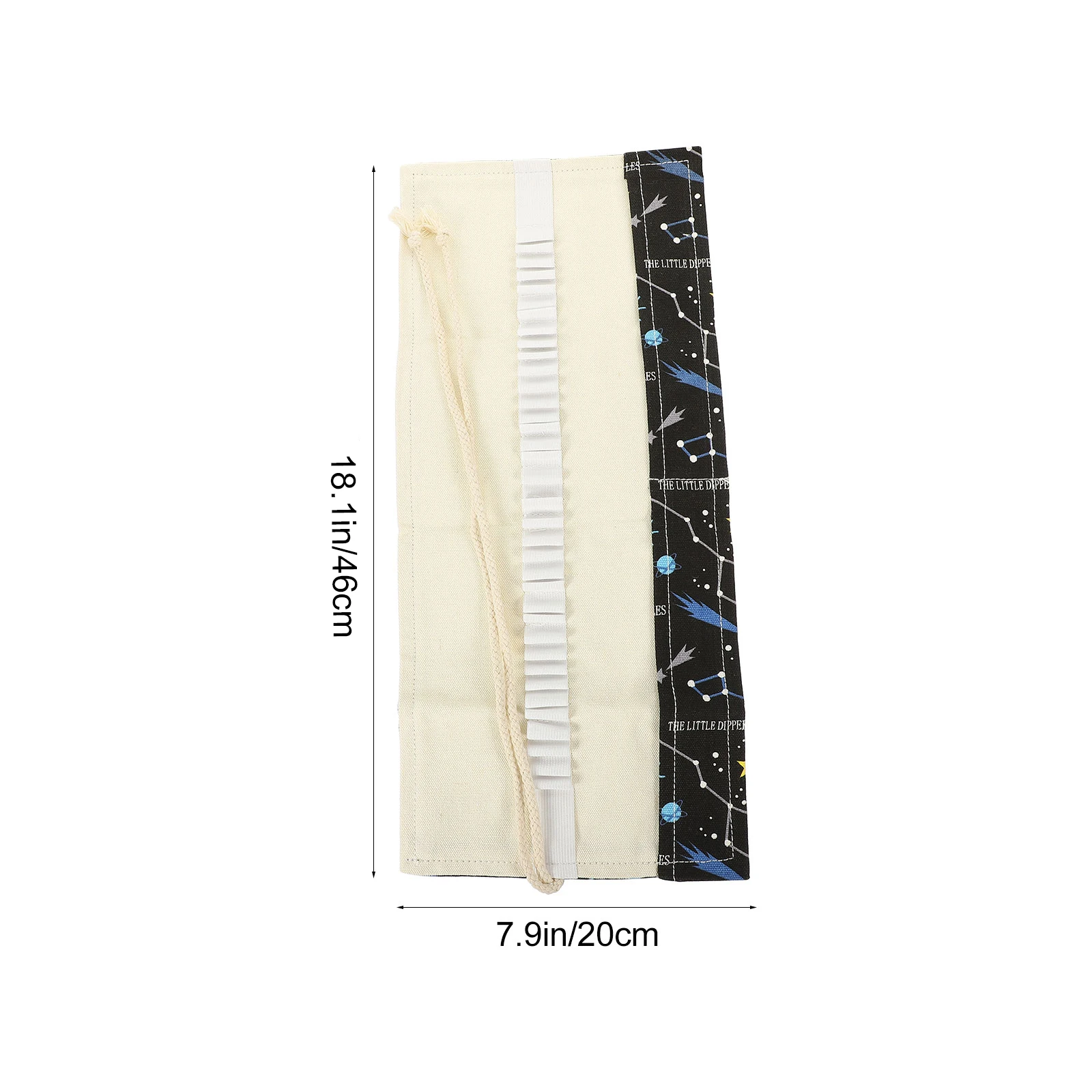 Trousse à crayons en toile de grande capacité, sac à crayons, organisateur de stylos colorés, stylos à croquis portables, étui de transport en rouleau