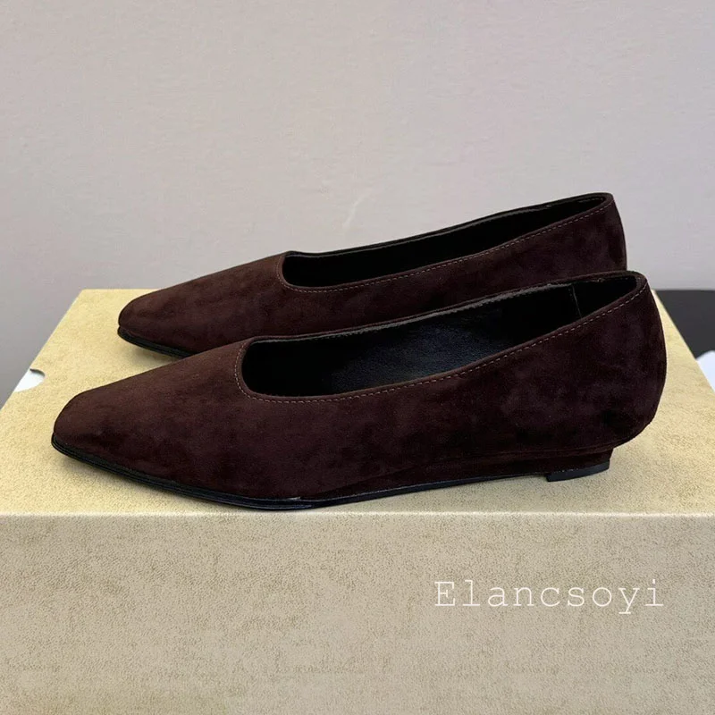 Office shoes genuine leather retro low order shoes women's summer new 2026 round toe shallow mouth office commuting high heels