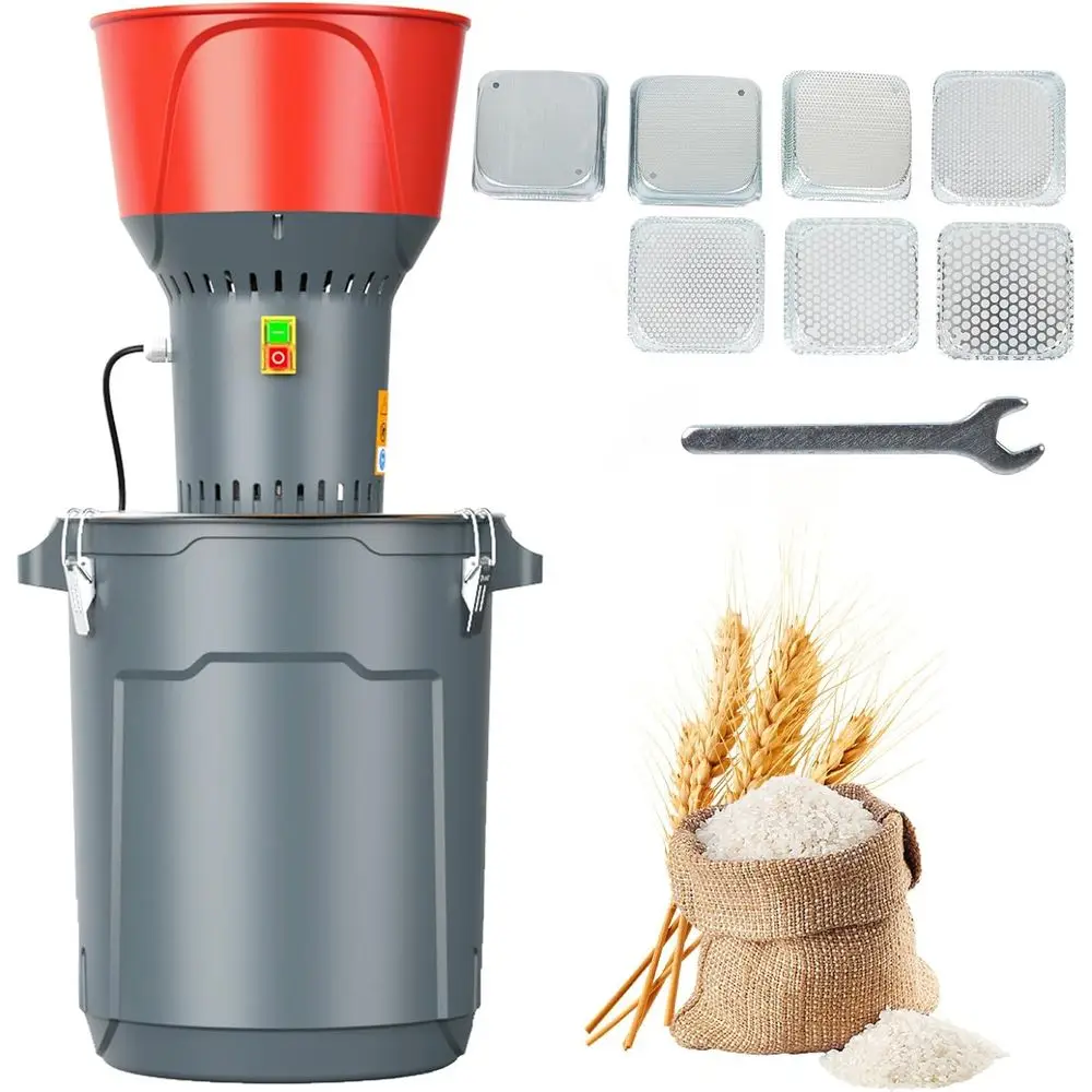 

15.8 Gallons Corn Grinder Mill, Dry Grain Mill Grinders Electric, Grain Grinder Mills, arm Home Wheat Grinders or Spice Rice eed