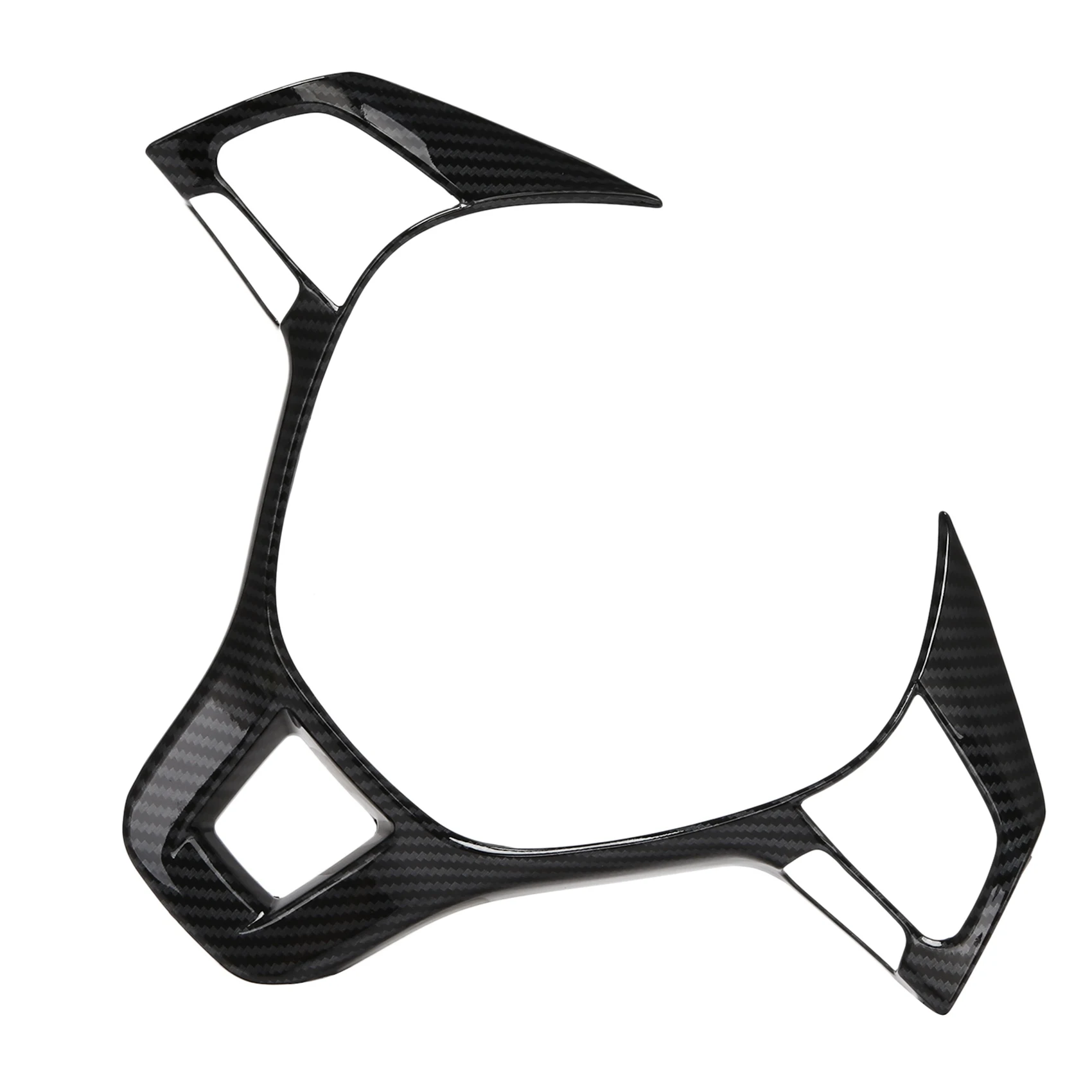 

NEW-Car Steering Wheel Decoration Cover Trim Frame Sticker Sequins For -Touareg 2019-2021