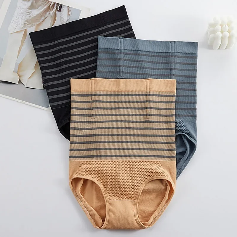 Belly Band Abdominal Compression Corset High Waist Shaping Panty Breathable Body Shaper Butt Lifter Women Seamless Panties image 6