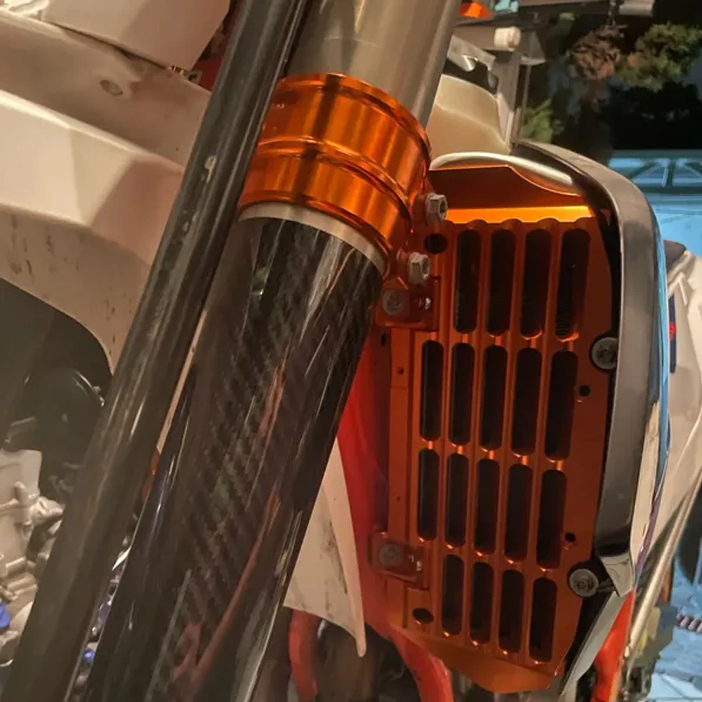 شبكة المبرد الحرس غطاء الشواية حامي 2024 2023 2022 2017 ل Husqvarna TE 300 ل GasGas EC 300 ل KTM EXC 300 EXCF 350 #3