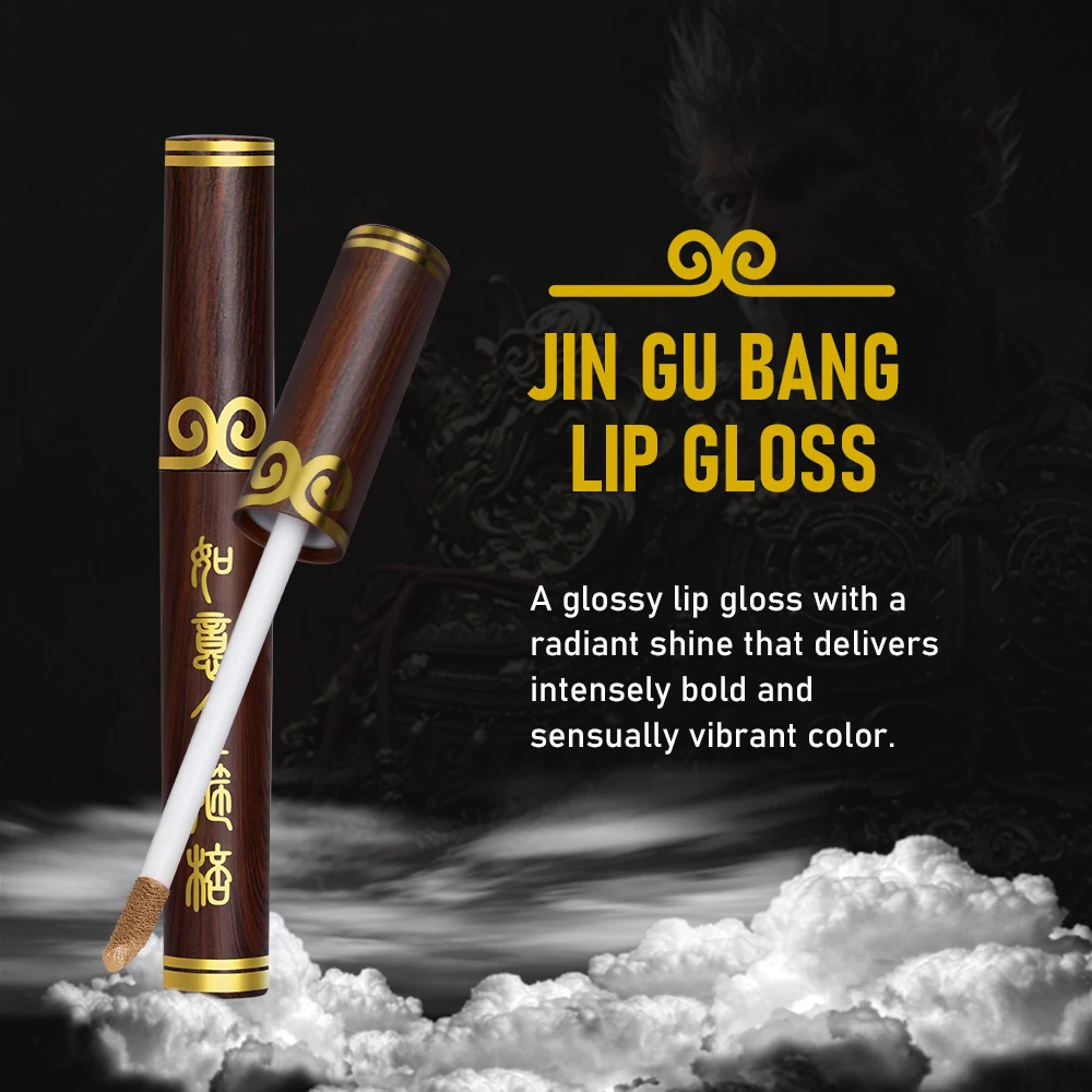 JIN GU BANG Lip Gloss, Light Texture, Non-sticky, Long-lasting Waterproof Moisturizing Lipstick