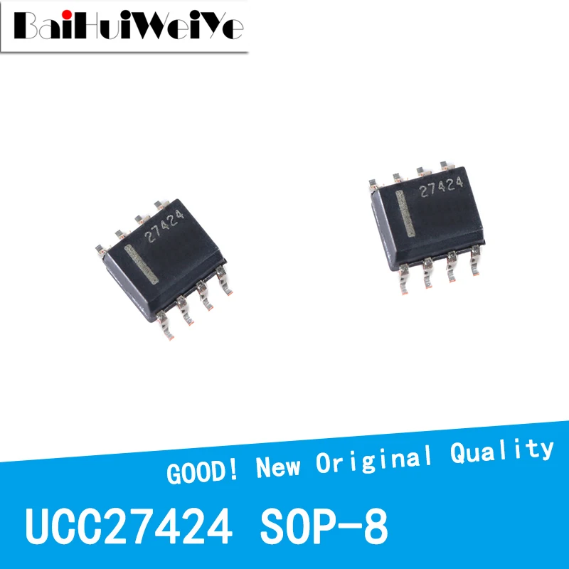 

10PCS/LOT 27424 UCC27424 UCC27424DR SOP-8 SOP8 SMD High-Performance Resonant Mode Controller New Good Quality Chipset