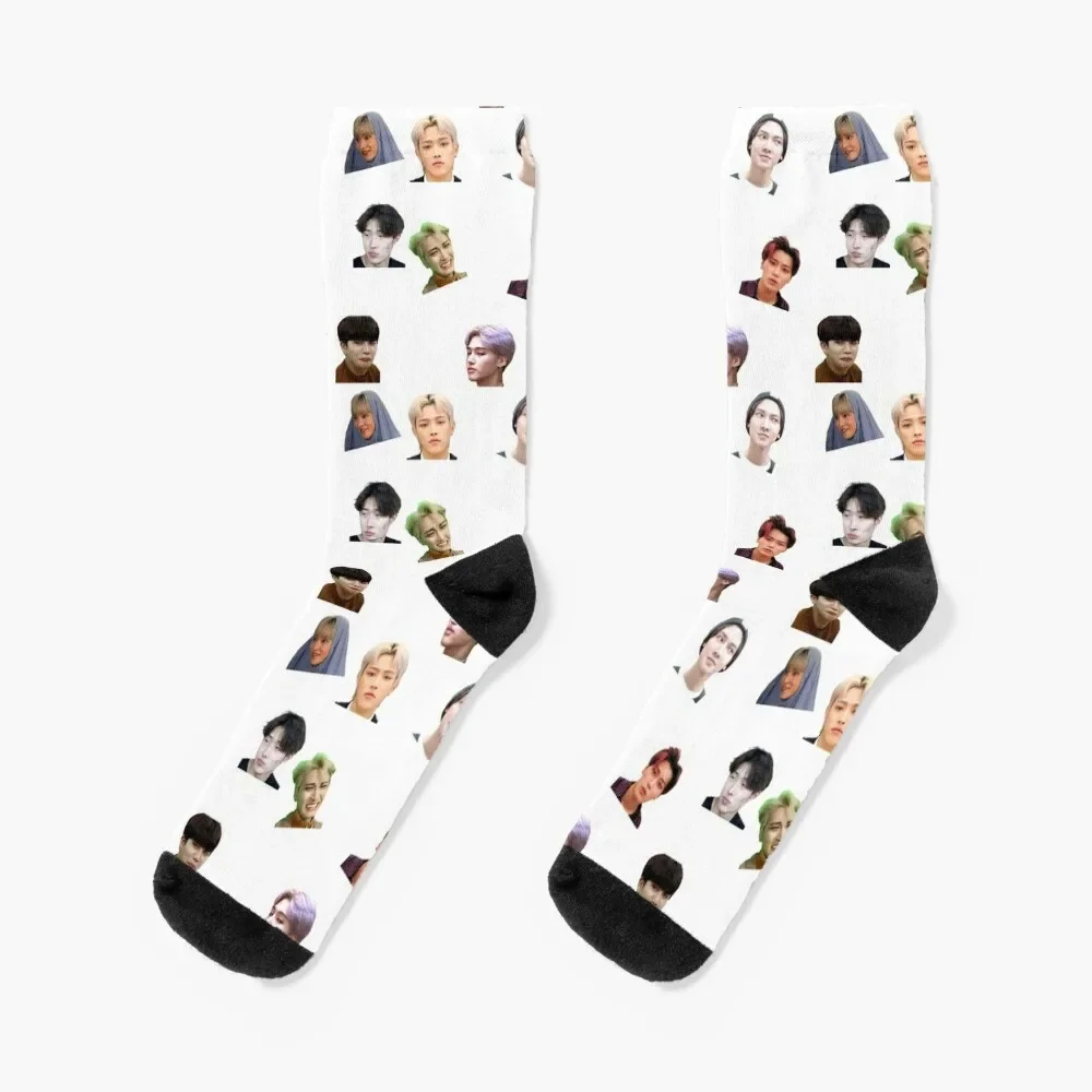 

ATEEZ Meme Pack Socks winter gifts sports stockings Socks Female Men's