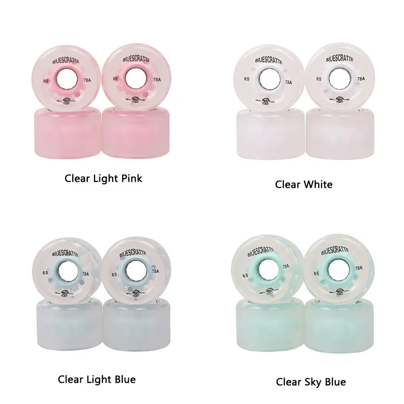 multi-color-65-43mm-78a-pu-soft-wheels-high-elasticity-cruising-wheels-for-longboard-skateboard