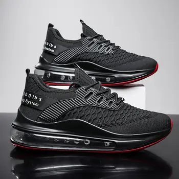 白色男士健步鞋,大尺寸48碼,運動休閒跑步鞋,高品質街頭風男士運動鞋,舒適百搭。 8 最佳銷售 男士高筒鞋 - №4