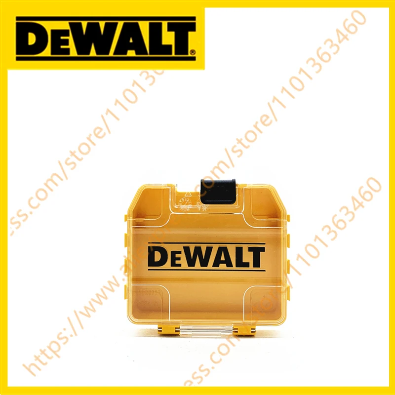 DEWALT оригинальный ящик для хранения аксессуаров для инструментов TSTAK, поддержка сверл, конвейерный мини-прочный футляр