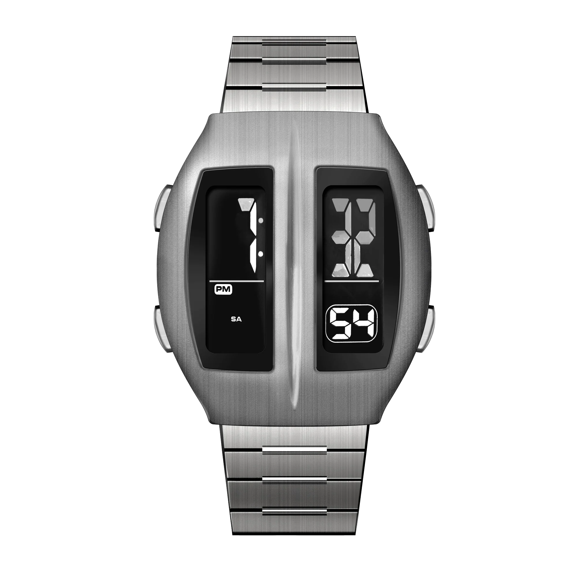 

BENLY WATCH Electronics Watches For Man Vintage 70s Retro-futuristic Style Fashion Led digital Watches Filp