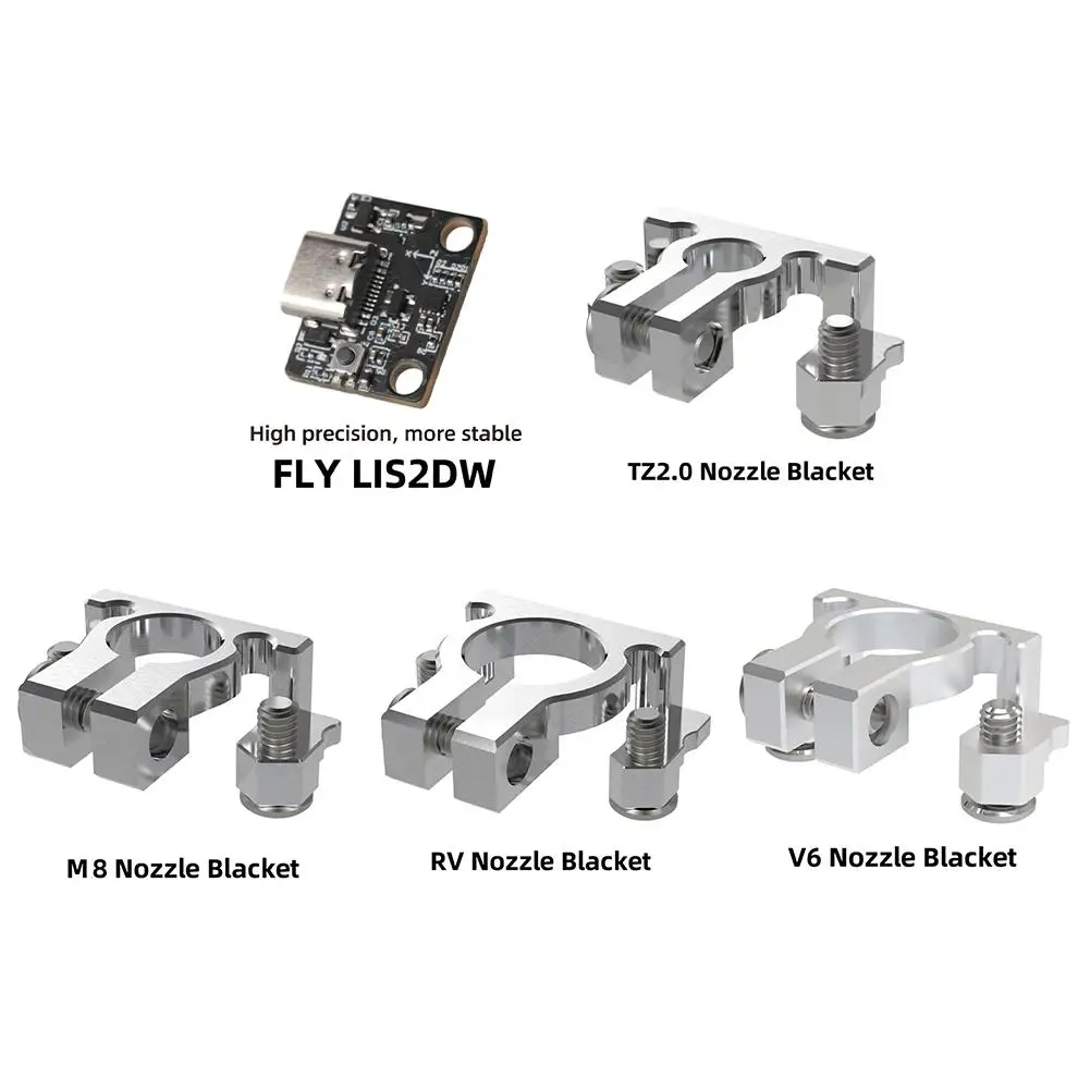 Fly-LIS2DW płyta akcelerometru do Klipper Gemini Rspberry Pi Revo Hotend tz2. 0 K1 MK8 ADXL345 wspornik części drukarki 3D