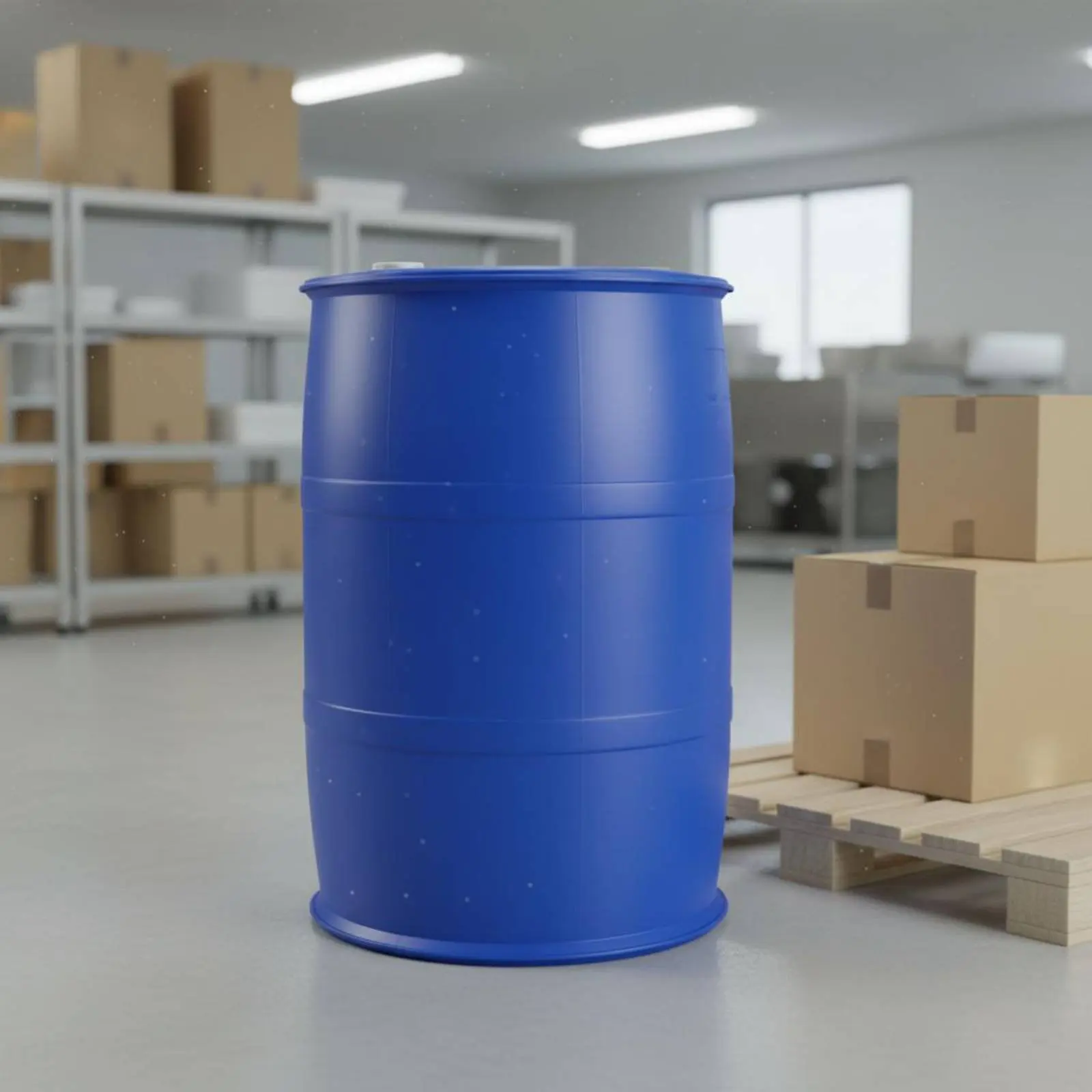 

200 Liter 200 Liter Plastic Barrel Large Capacity Food Grade Plastic Drum Chemical Storage Barrel Multipurpose