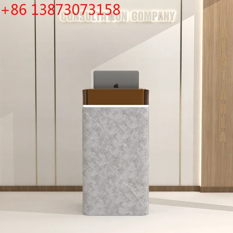 

Стойка ресепшн, стойка регистрации компании, отдел продаж отеля, зона приветствия, салон красоты, служба обслуживания клиентов, нержавеющая сталь