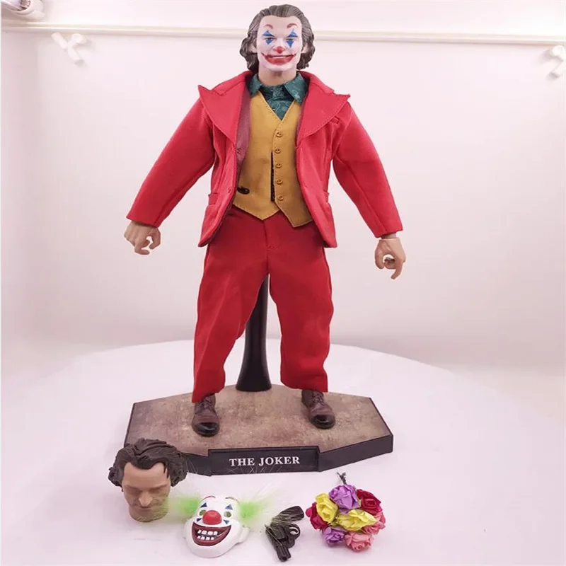 Hc Anime Joker heath ledger Action Figures Dark Knight Batman Enemies Clowns Movable Statues Model Doll Collectible toys Gifts