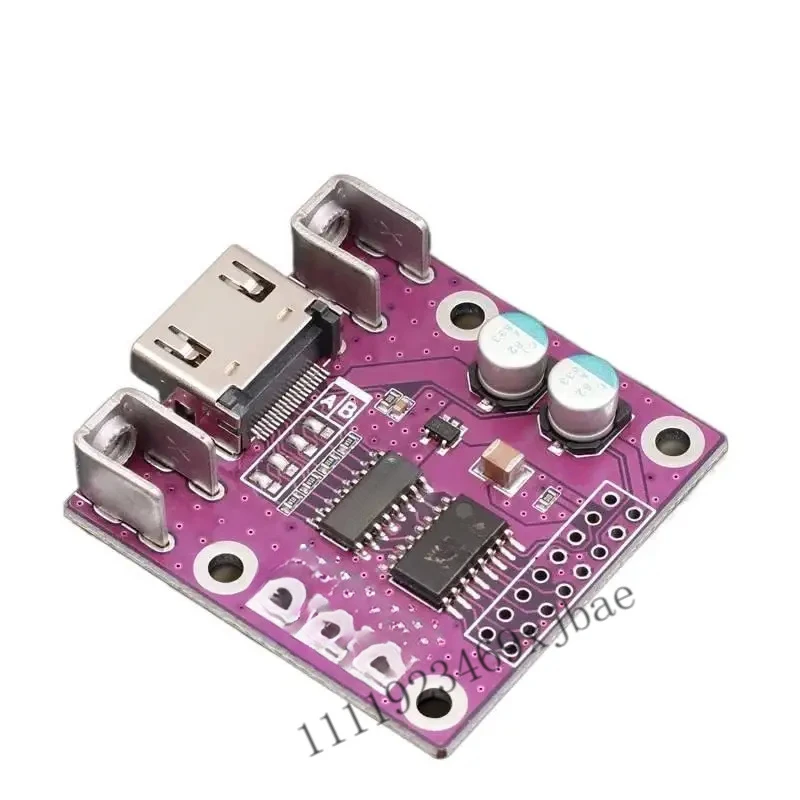 Digital Audio Receiving Module, Audio Interface to Differential I2S Signal Converter, DAC Decoder Board