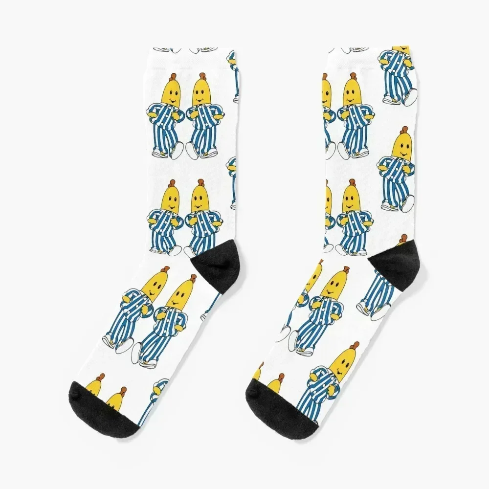 

bananas in pyjamas best friend Socks Soccer professional running floor Socks Women's Men's