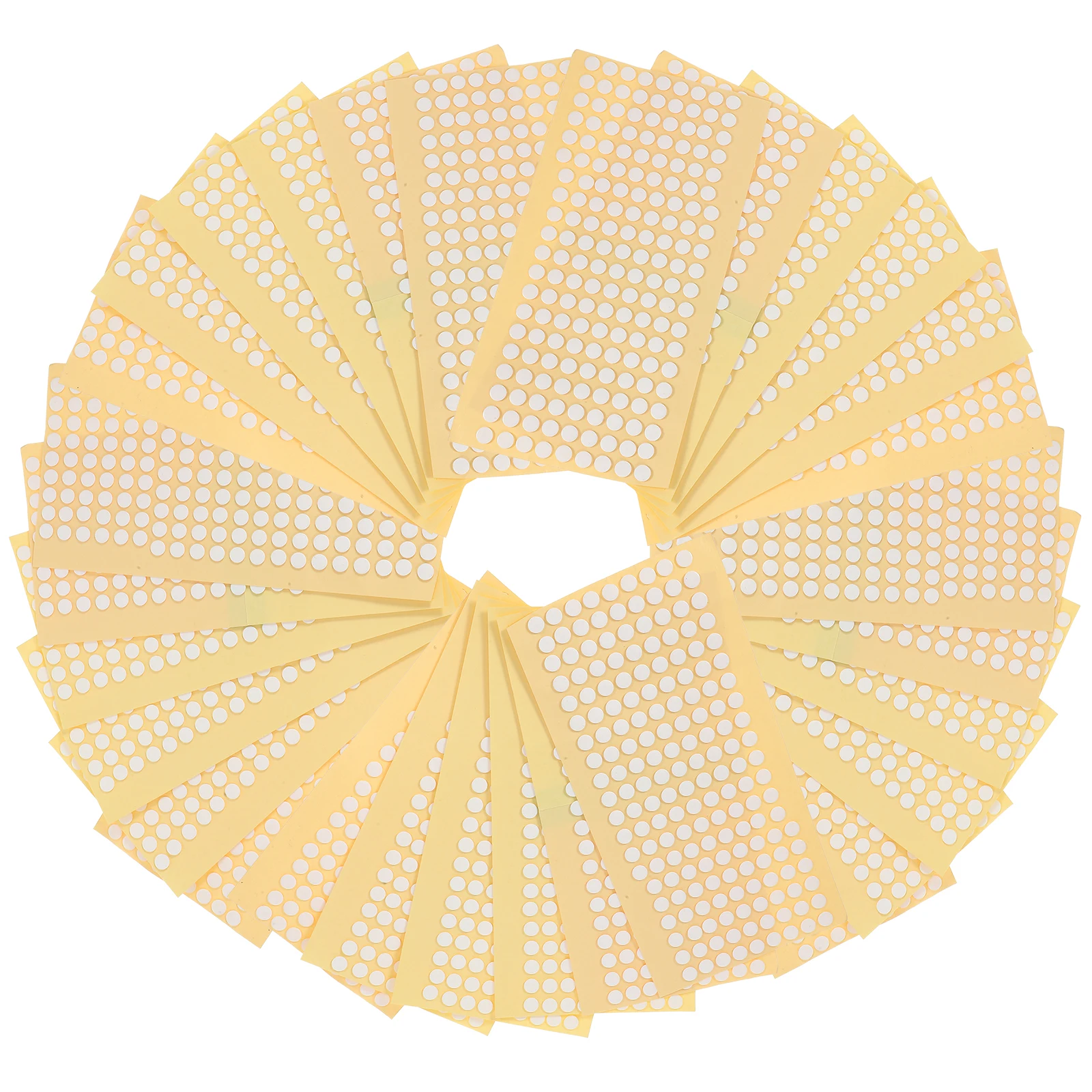 

1000pcs Clear Acrylic Dot Stickers 8mm Round Double Sided Adhesive Removable Tape DIY Decoration Fixing Photo Wall Craft