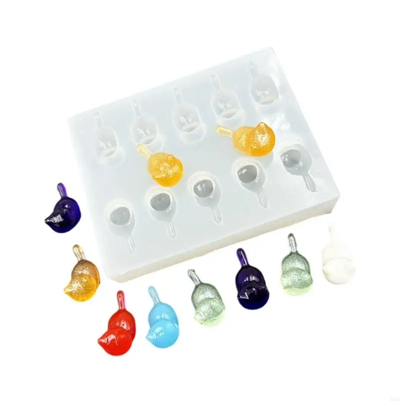 Delicate Miniature Silicone Molds for Resin Jewelry Making Suitable for Parties Birthdays Festival Decorating