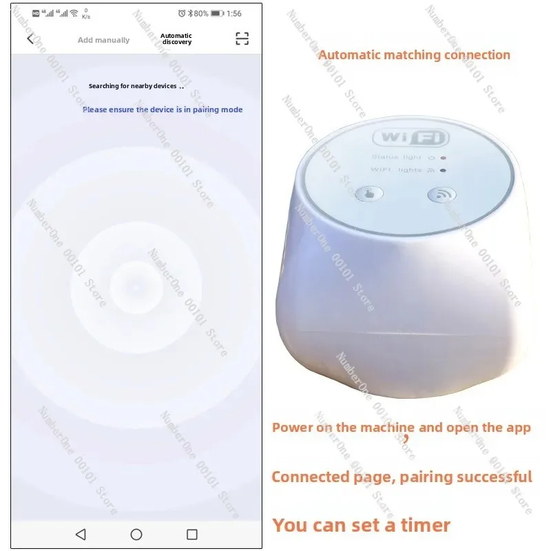 WiFi Remote Automatic Watering Device Drip Irrigation System Smart Timer for Garden Plant Gadget