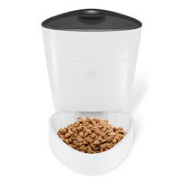 5G WiFi Automatic Cat Feeders Pet Feeder with APP Control 4L Dry Food Dog Feeder with Low Food Blockage Alarms