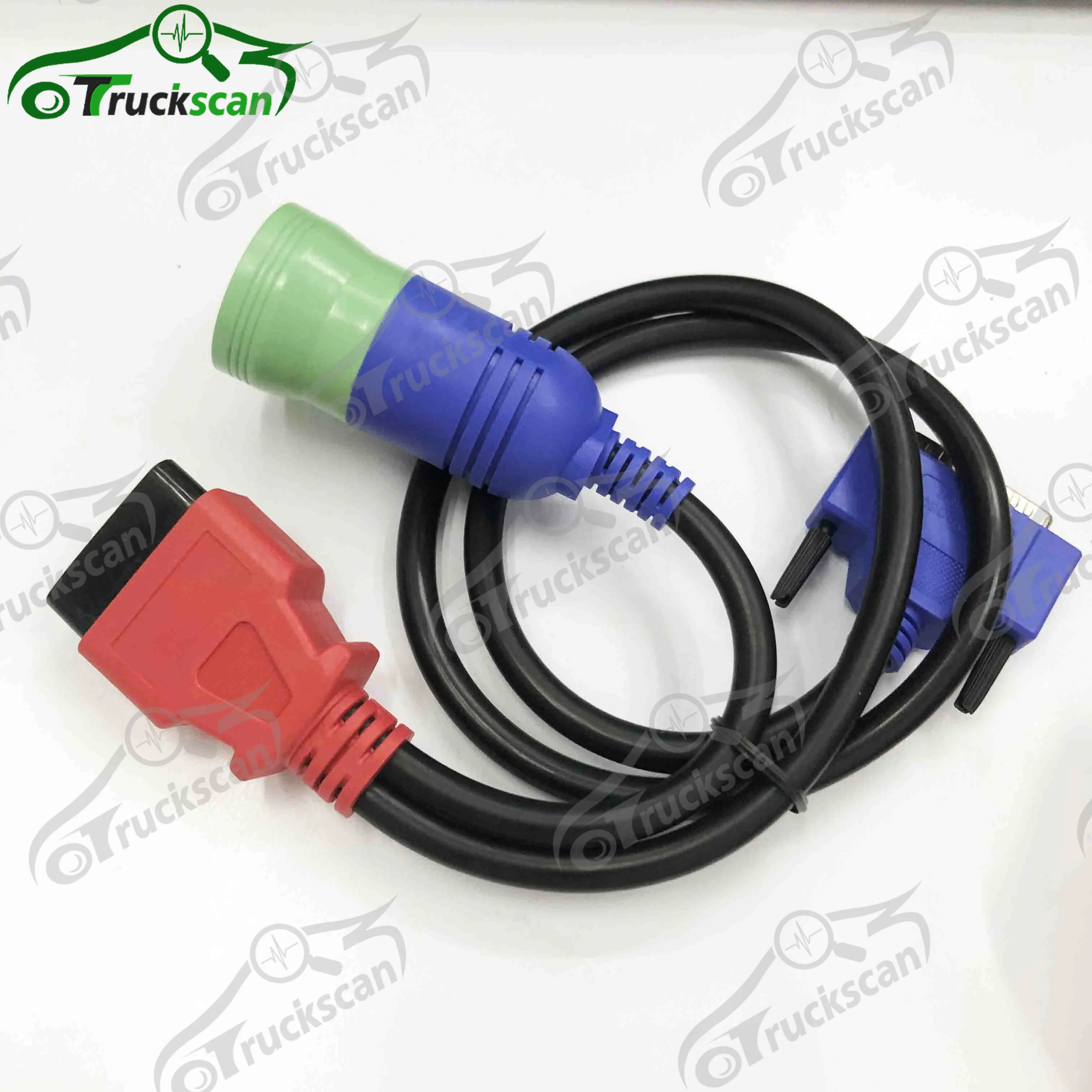 

OBD 16 pin to 9 Pin Cable for New Holland DPA5 Electronic Service Tools Agriculture Diagnostic Scanner