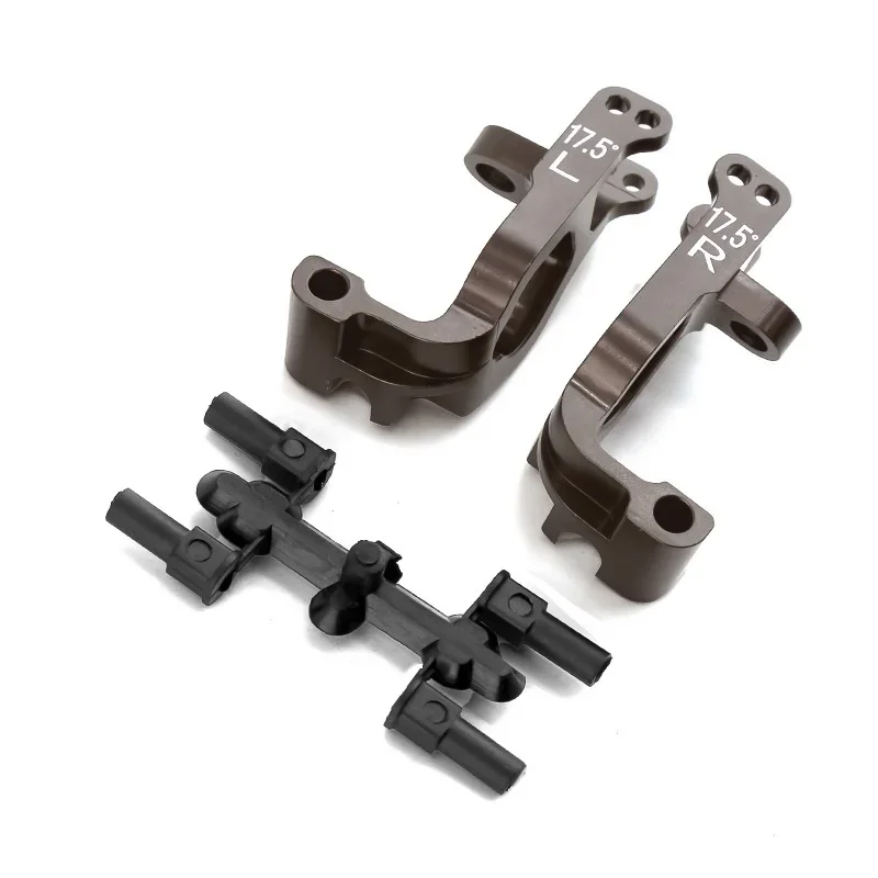 2 pz Metallo 17.5 Gradi C-Hub Carrier Caster Block IFW474 per Kyosho MP9 MP10 1/8 RC Auto Parti di Aggiornamento Accessori