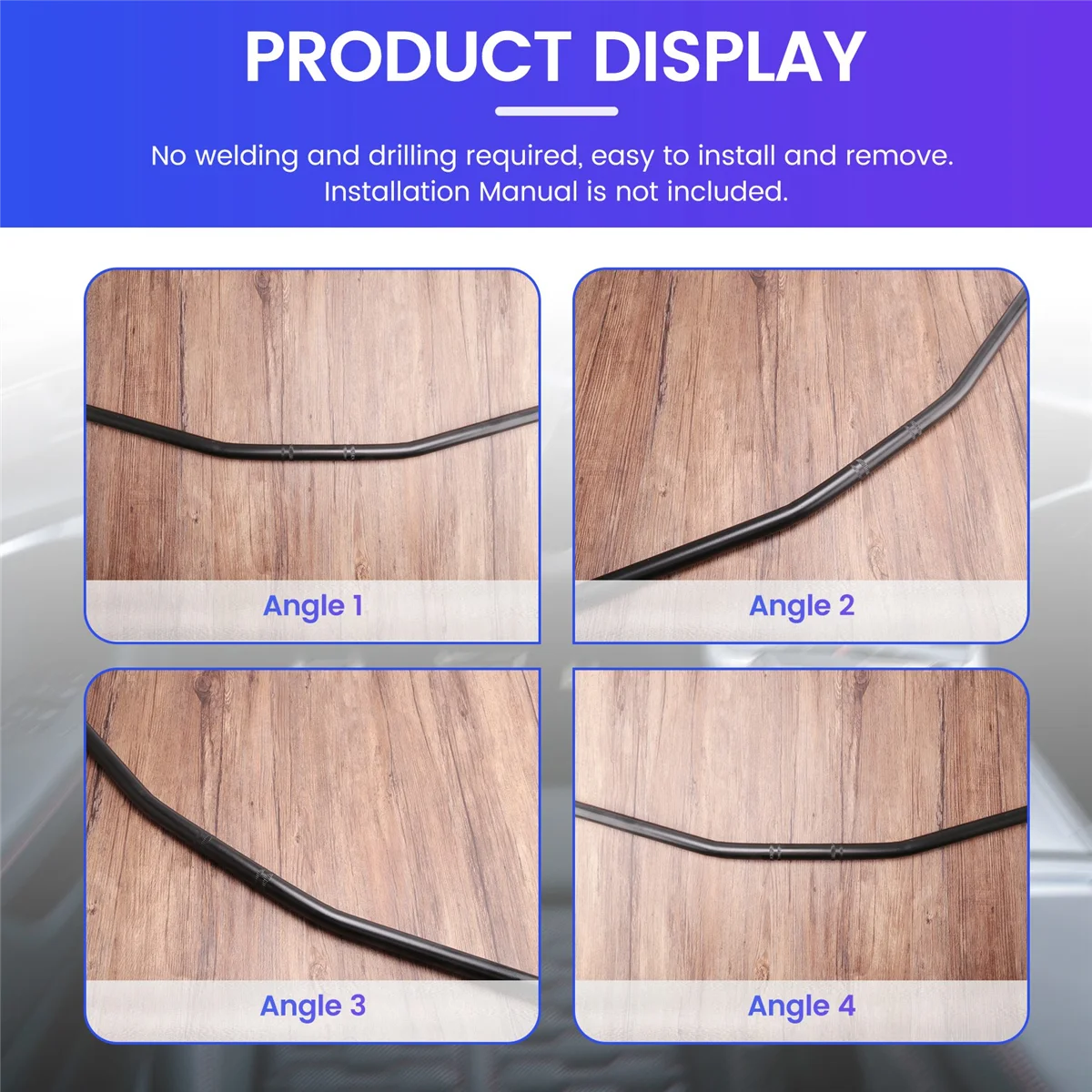 7/8-дюймовый руль мотоцикла 22 мм, черный прямой бар, Cafe Racer для Honda Kawasaki Yamaha Suzuki Chopper Bobber